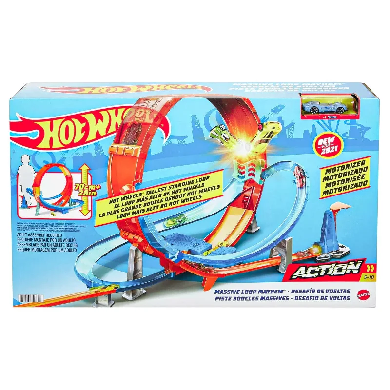 Hot Wheels Massive Loop Mayhem Set