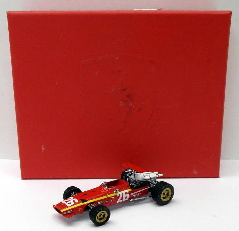 Realistic toy carsIxo Models 1/43 Scale SF13/68 - Ferrari 312 F1 #26 Winner French GP Rouen 1968 Realistic toy carsIxo Models 1/43 Scale SF13/68 - Ferrari 312 F1 #26 Winner French GP Rouen 1968