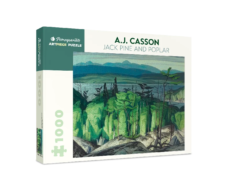 Jack Pine and Poplar 1000 Piece A.J. Casson Puzzle