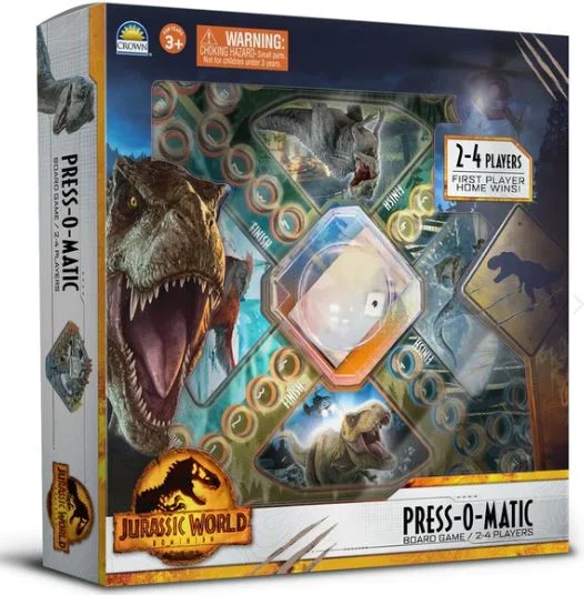 JURRASIC WORLD PRESS-O-MATIC