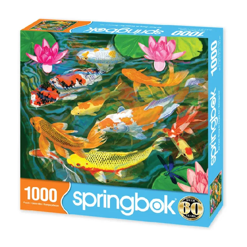 Koi Pond 1000 Piece Puzzle