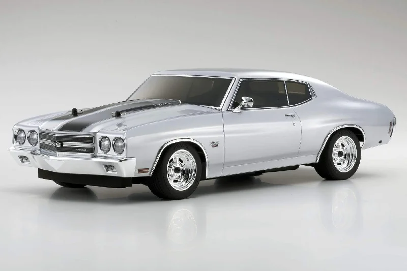 Fun toy carsKyosho Fazer Mk2 1970 Chevelle SS 454 LS6 Cortez Silver 1/10 Scale 4WD Car - RTR Fun toy carsKyosho Fazer Mk2 1970 Chevelle SS 454 LS6 Cortez Silver 1/10 Scale 4WD Car - RTR