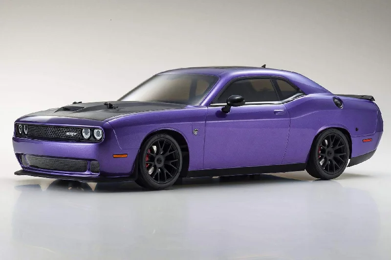 High-quality toy cars Kyosho Fazer Mk2 Purple 2015 Dodge Hellcat Challenger 1/10 Scale 4WD Car - RTR High-quality toy cars Kyosho Fazer Mk2 Purple 2015 Dodge Hellcat Challenger 1/10 Scale 4WD Car - RTR