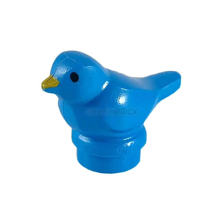 Offering a wide range of themes LEGOLEGO Minifigure Animal - Bird, Small, Black Eyes, Orange Beak, Blue [41835pb01]