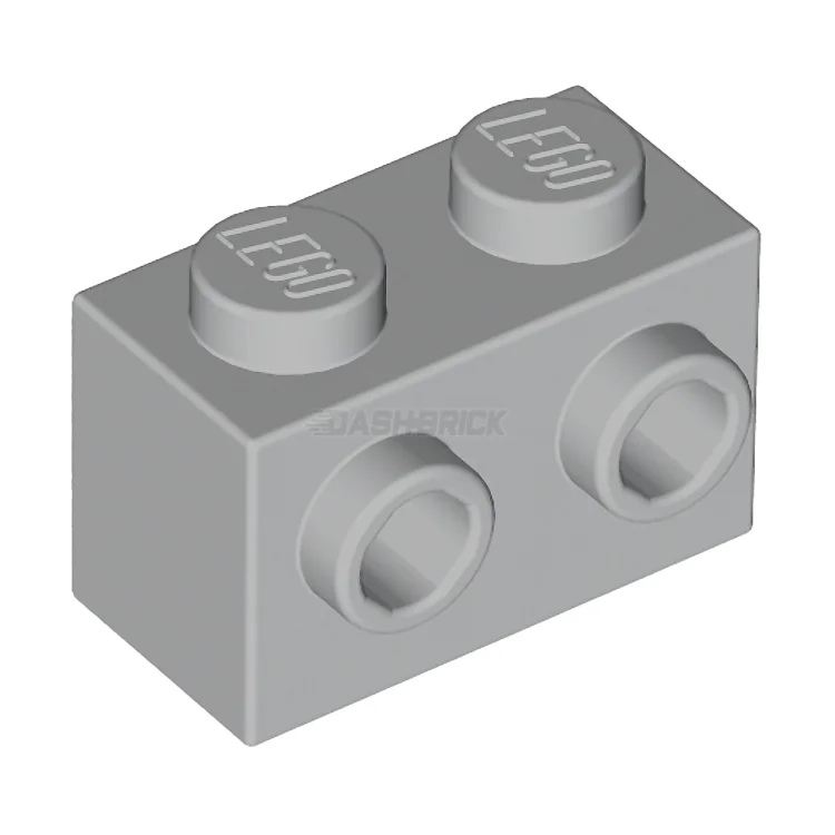 Encouraging social interaction LEGOLEGO Brick, Modified 1 x 2 with Studs on One Side, Light Grey [11211] 6015344