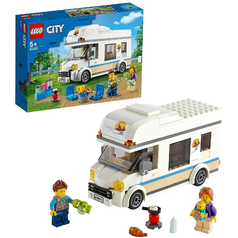 LEGO City Great Vehicles Holiday Camper Van Toy Car 60283