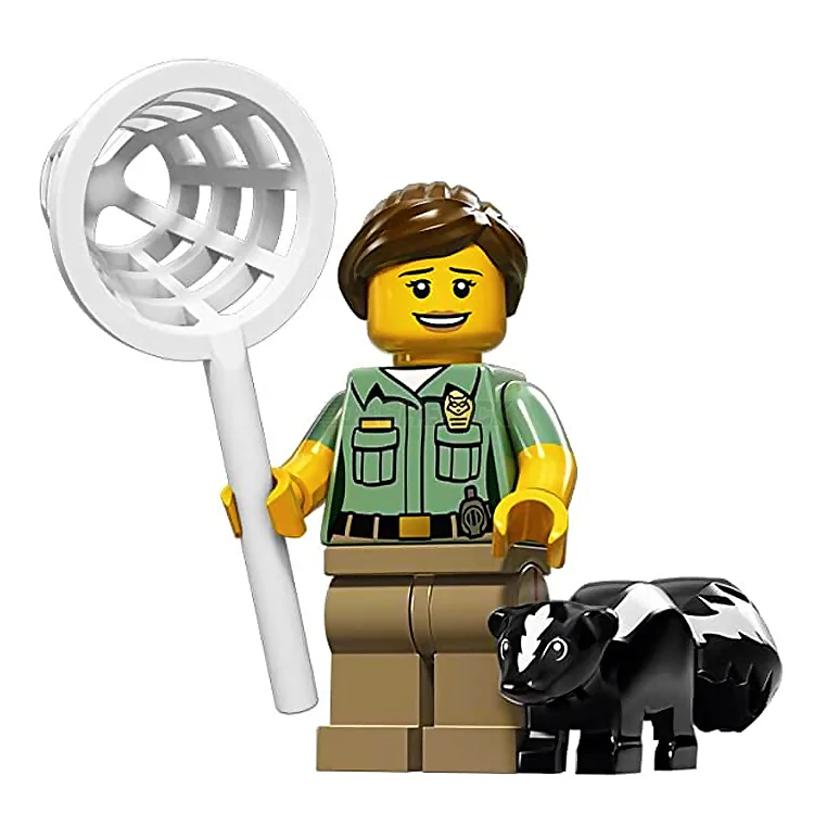 Consistently high-quality LEGO productsLEGO Collectable Minifigures - Animal Control Officer (8 of 16) [Series 15]