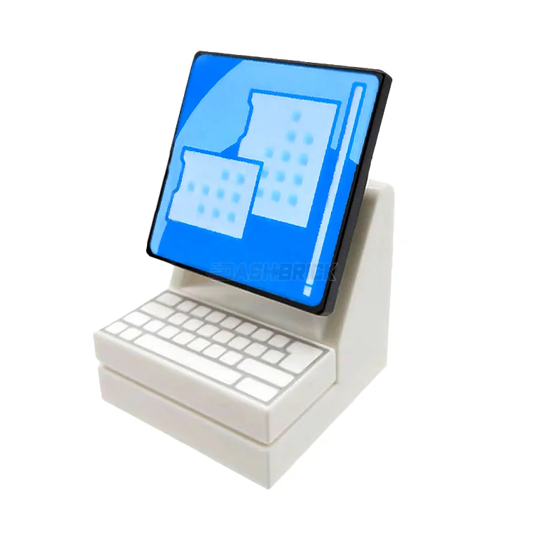 Promoting spatial awareness LEGOLEGO Computer 3, Desktop, Keyboard, Screen [MiniMOC]