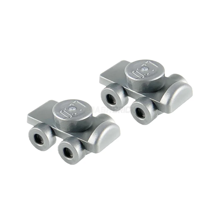 Promoting emotional intelligence LEGOLEGO Minifigure Accessory - Rollar Skates, Footgear, Set of 2, Flat Silver [11253]