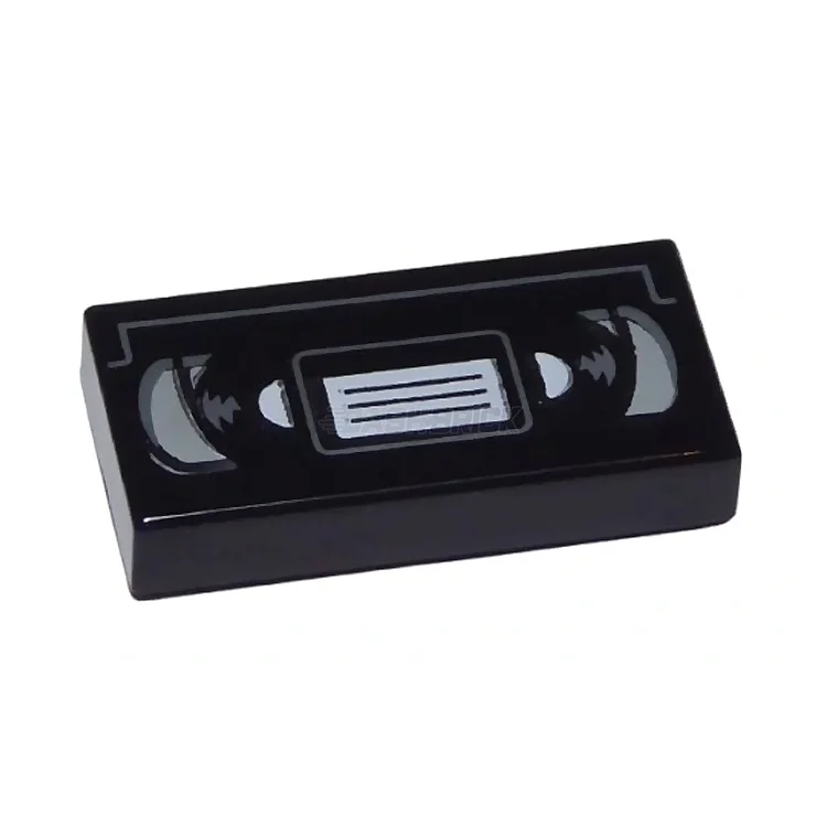 Providing a tactile learning experience LEGOLEGO Minifigure Accessory - Video Cassette / VHS Tape print [3069pb0718] 6267179