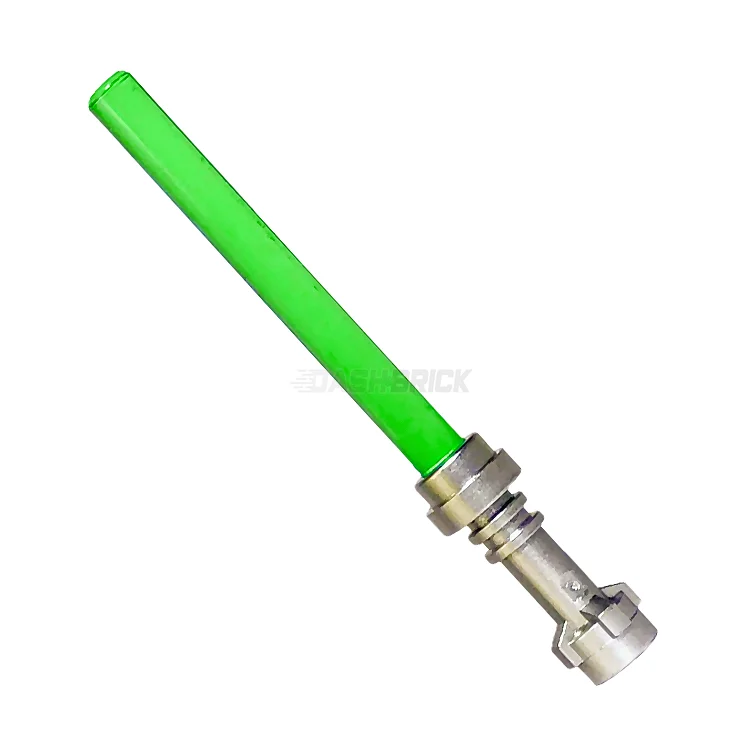 Providing a tactile learning experience LEGOLEGO Minifigure Weapon - Lightsaber, Trans-Neon Green [Star Wars]