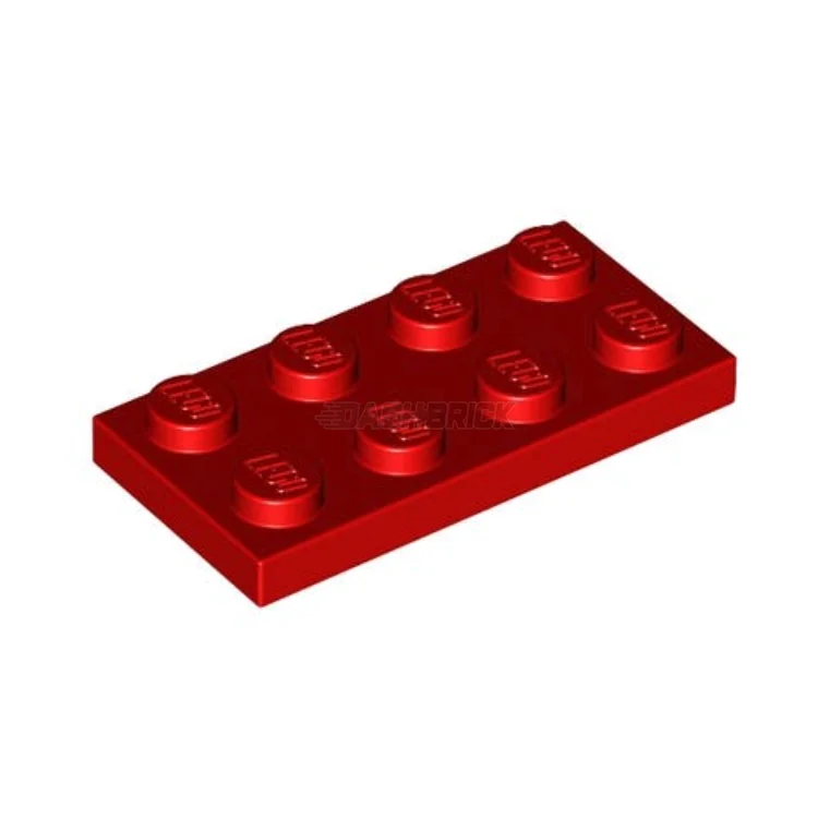 Encouraging teamwork LEGO gamesLEGO Plate 2 x 4, Red [3020] 302021