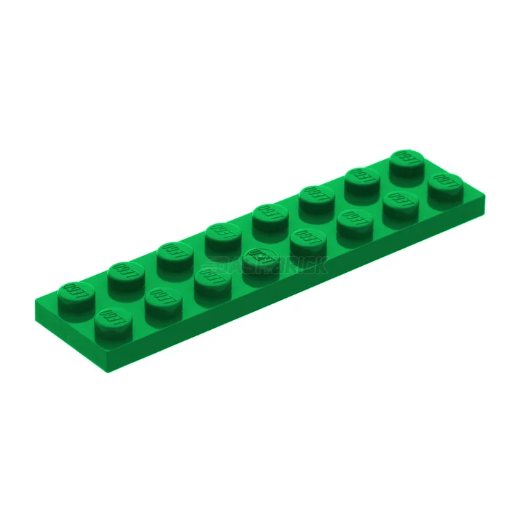 Enhancing cognitive development LEGOLEGO Plate 2 x 8, Green [3034] 303428
