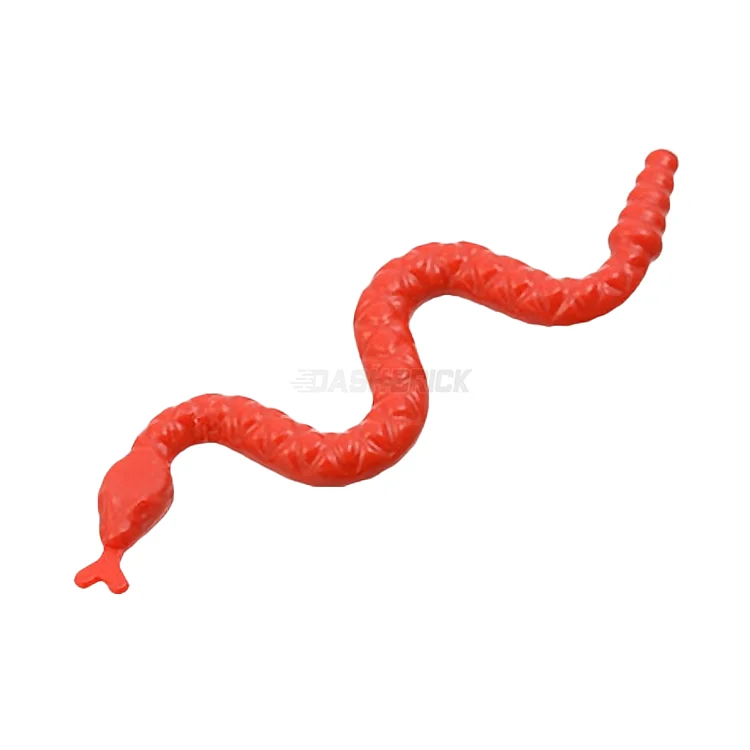 Promoting emotional intelligence LEGOLEGO Minifigure Animal - Snake, Red [30115]