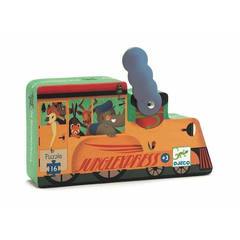 Locomotive Mini Jigsaw Puzzle