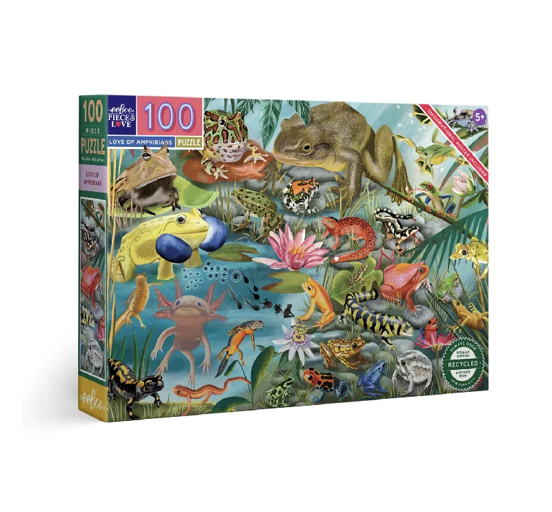 Love of Amphibians 100 Piece Puzzle