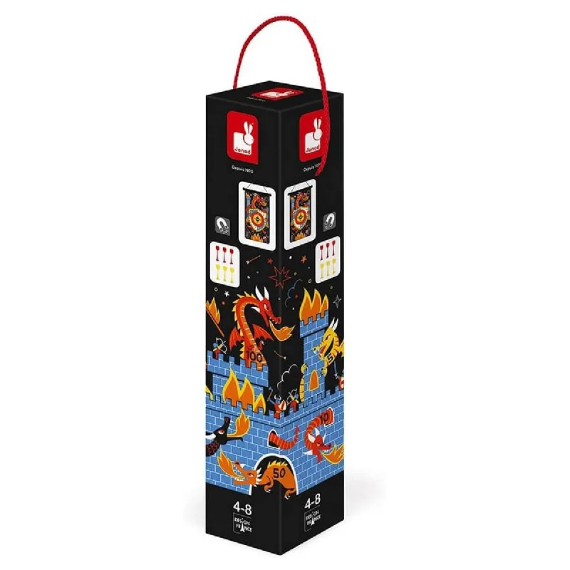 Challenging puzzles Janod Magnetic Dart Game - Dragons
