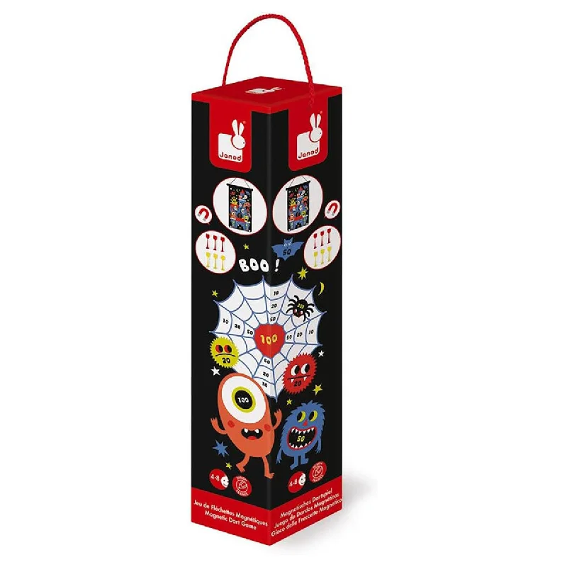 Challenging puzzles Janod Magnetic Dart Game - Monsters
