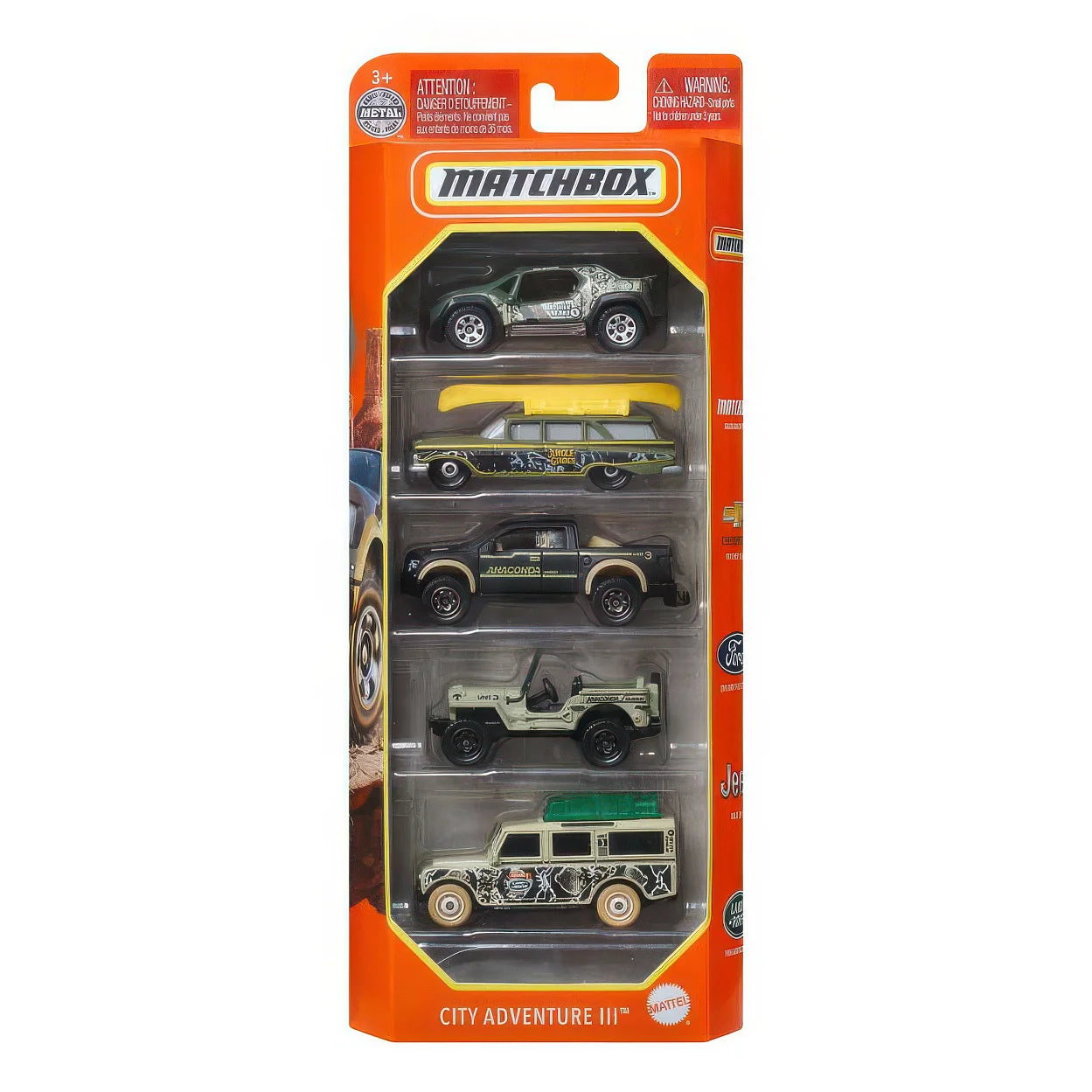 Matchbox 5-Car Gift Pack Assortment