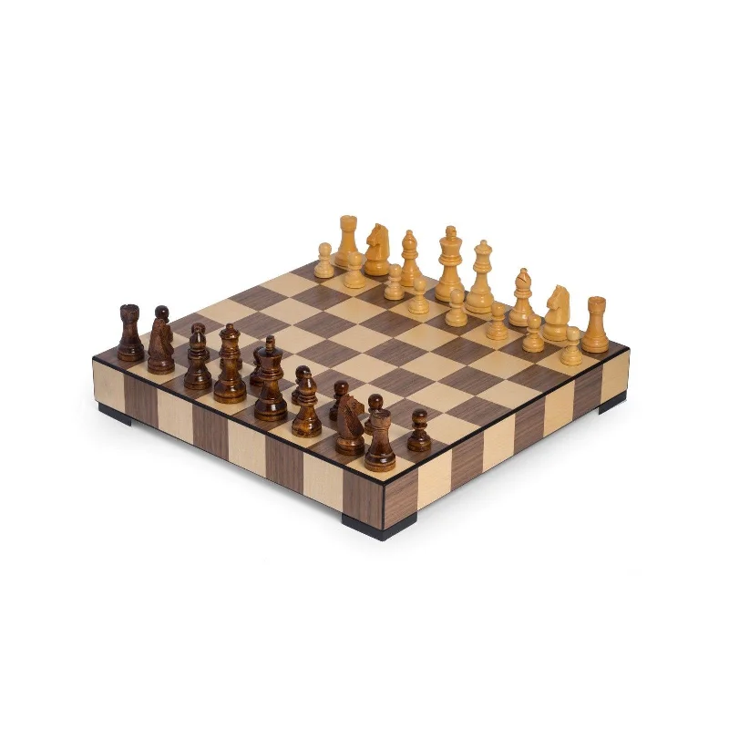 Chess / Checkers Set, Matte Inlay