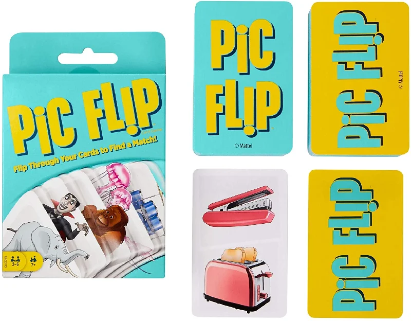 Engaging puzzlesMATTEL GAMES FLIP PIC