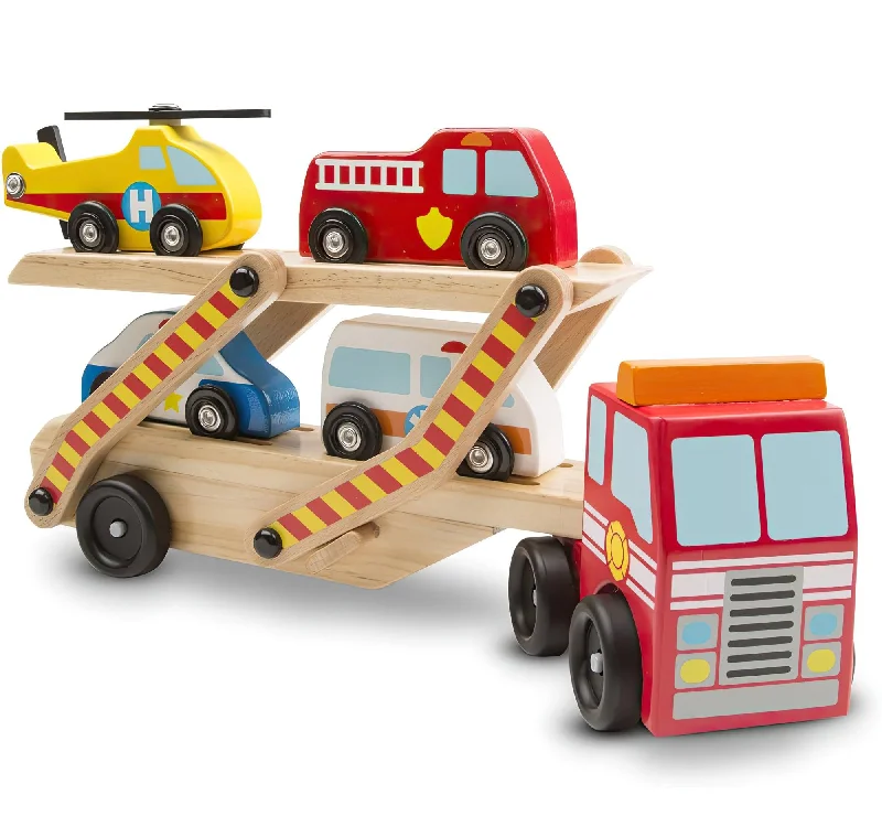 Melissa & Doug 14610 Emergency Vehicle Carrier