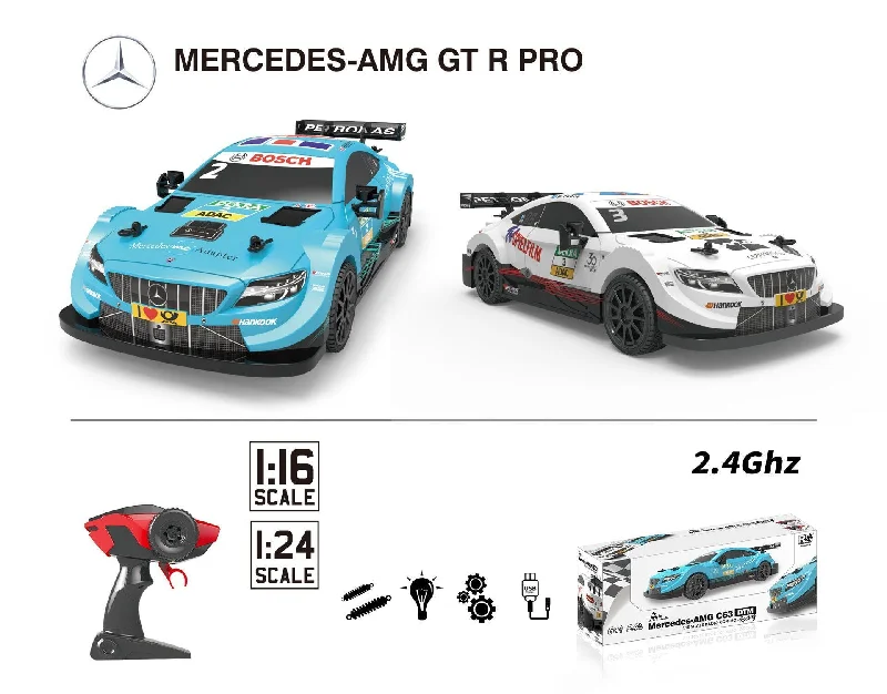 Mercedes AMG C63 Remote Control Racing Car 1:16 Scale