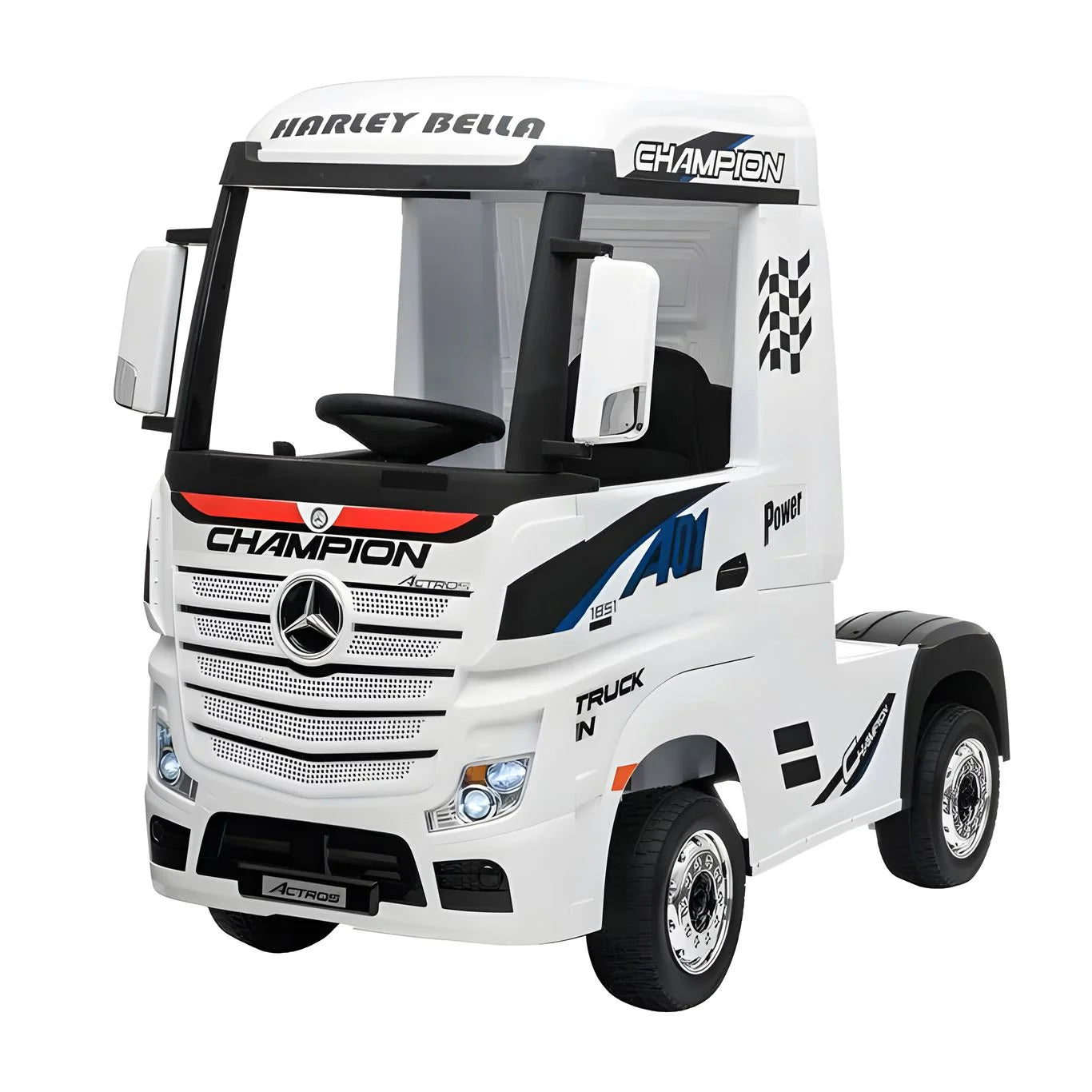 Mercedes-Benz Actros Electric 12V Battery Powered Ride-on Truck with Remote Control