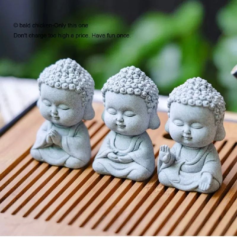 Miniature Budda Car Dashboard Decoration