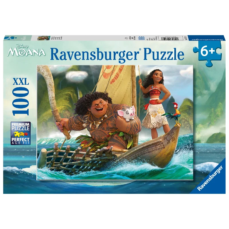 Time-consuming puzzles Disney Moana: One Ocean One Heart 100 Piece Puzzle