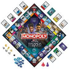 MONOPOLY - BLACK PANTER - WAKANDA FOREVER