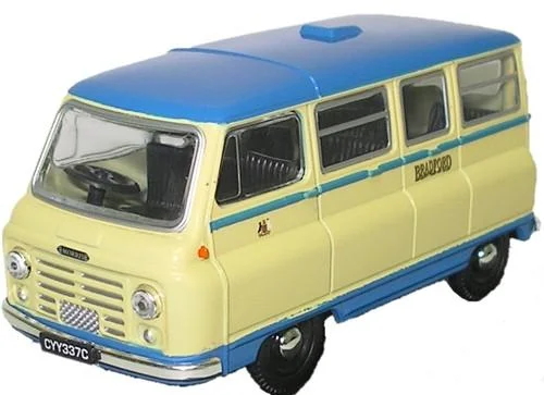 High-quality toy cars Oxford Diecast Bradford Mini Bus - 1:43 Scale