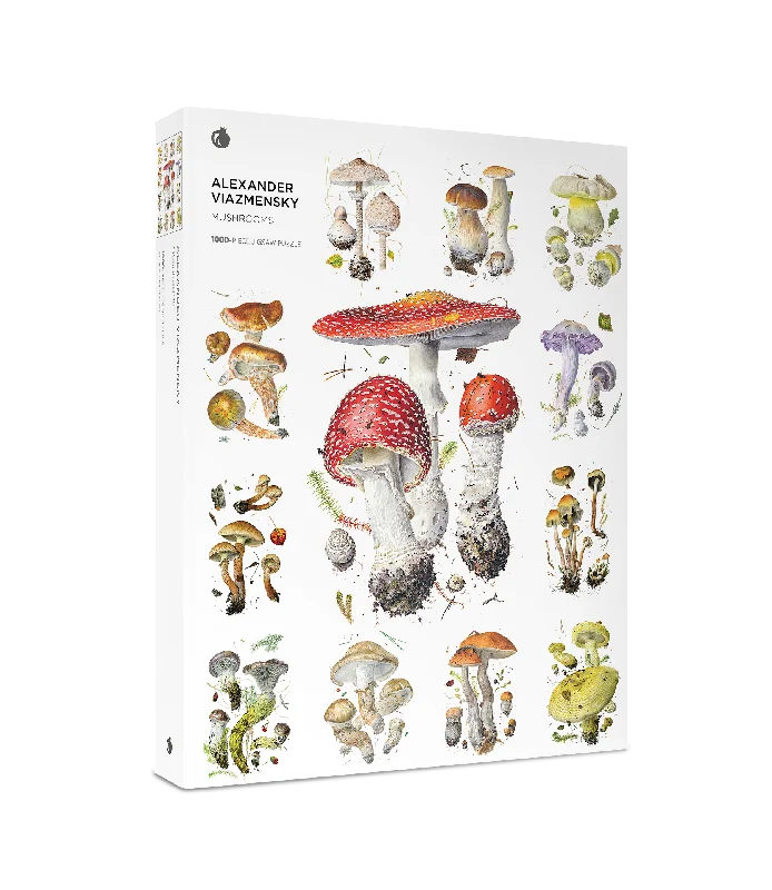 Mushrooms 1000 Piece Alexander Viazmensky Puzzle