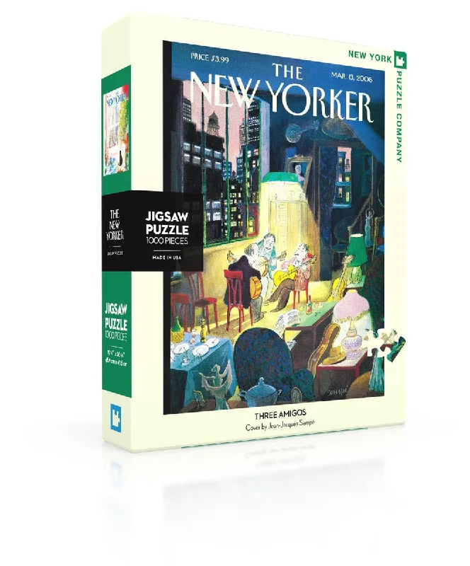 New Yorker Puzzle - 1000 Pc Puzzle - Three Amigos