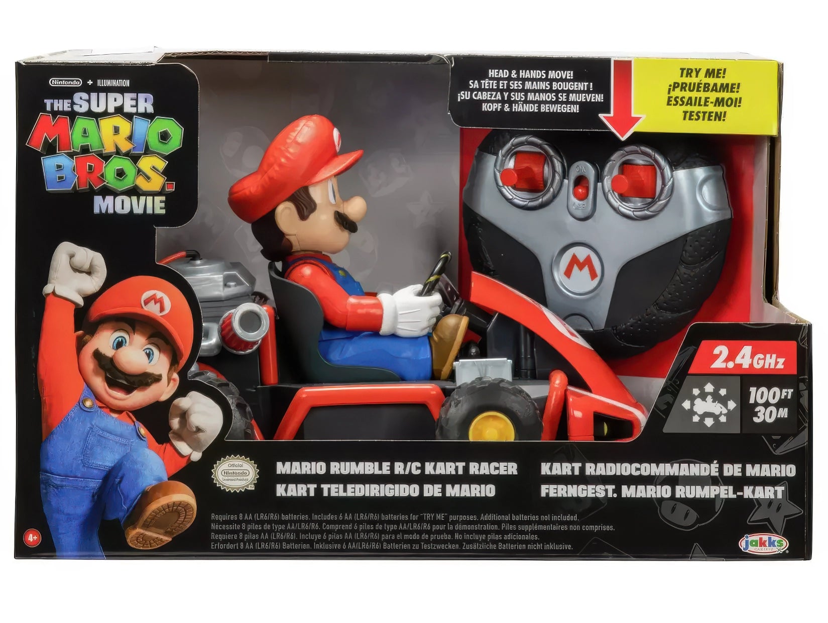 Nintendo Super Mario Rumble RC Kart Racer