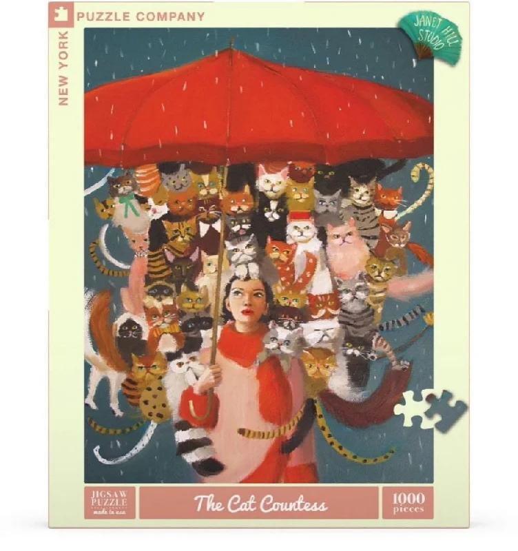 NYPC Janet Hill 1000Pc Puzzle – The Cat Countess