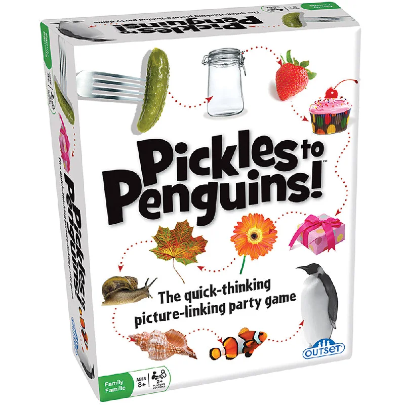 Pickles to Penguins! Quick-Thinking Card Matching Game