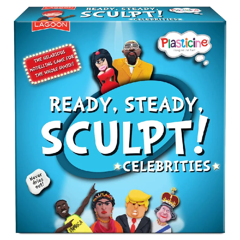 Challenging puzzles Plasticine Ready Steady Sculpt Celebrities Game