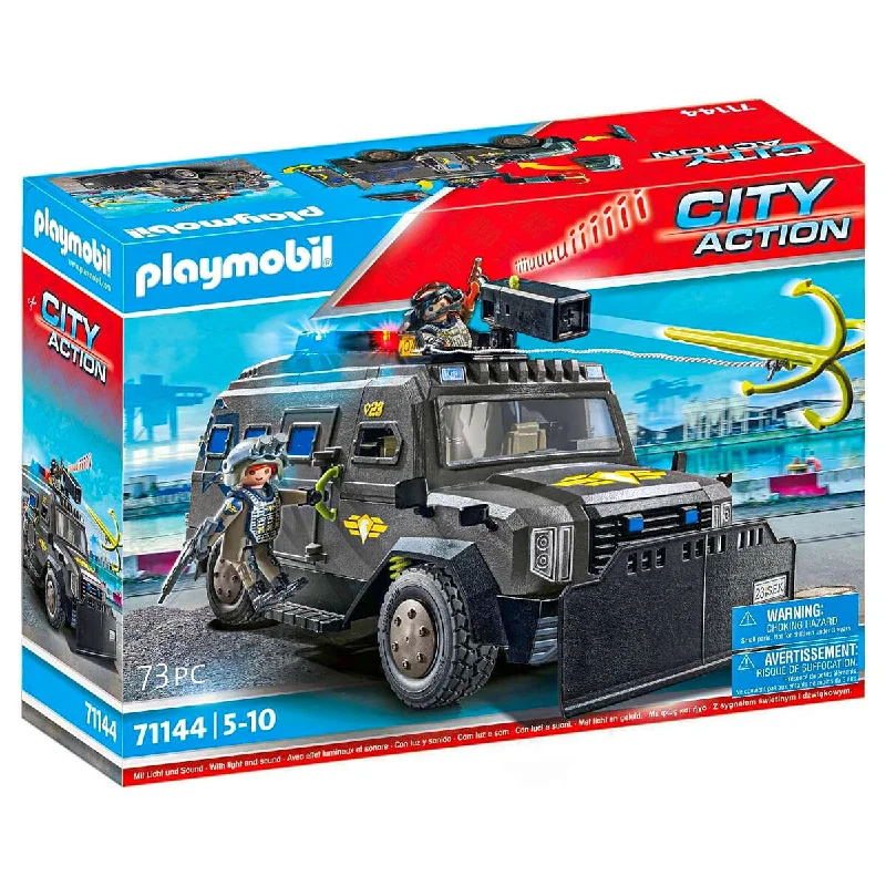 Playmobil City Action: Tactical Unit All-Terrain Vehicle