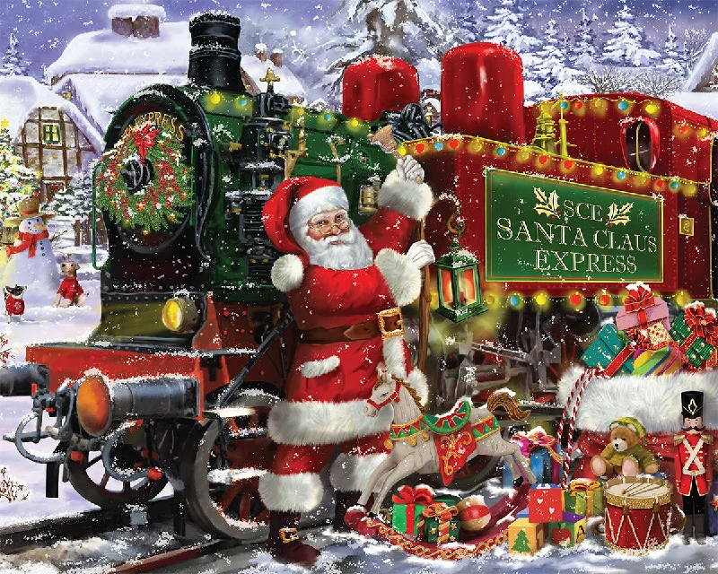 Puzzle Santa Claus Express 1000 pc 10714