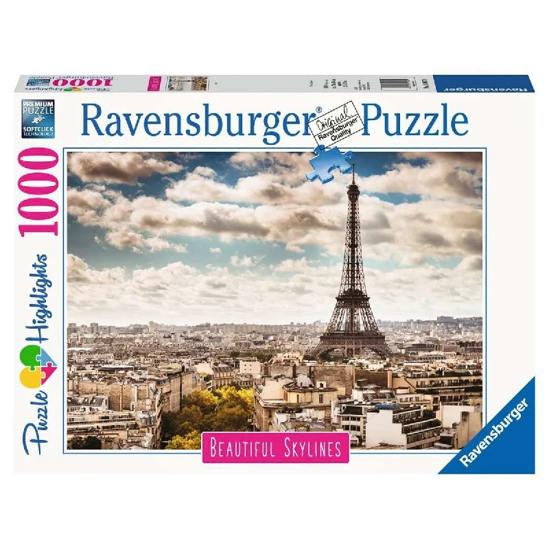 Strategic puzzles RAVENSBURGER  140879 - BEAUTIFUL SKYLINES - PARIS 1000 PIECE PUZZLE