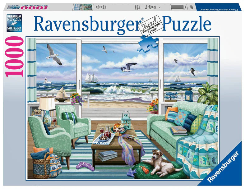 Ravensburger Puzzle | 1000pc | Beachfront Getaway