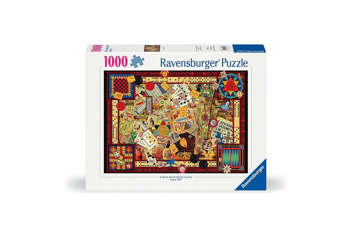 Ravensburger Puzzle | 1000pc | Vintage Games