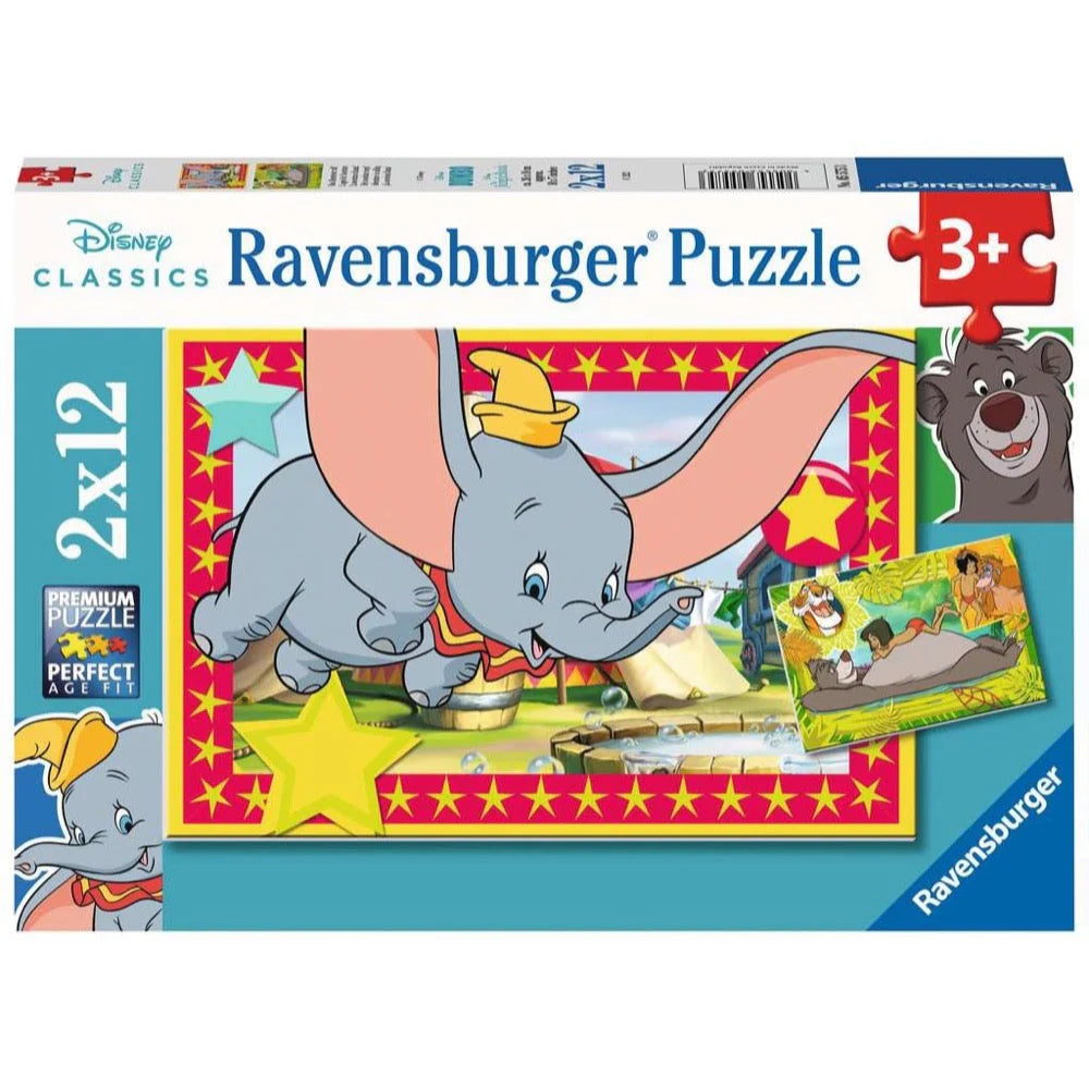 Ravensburger Puzzle 2x12pc Adventure is Calling