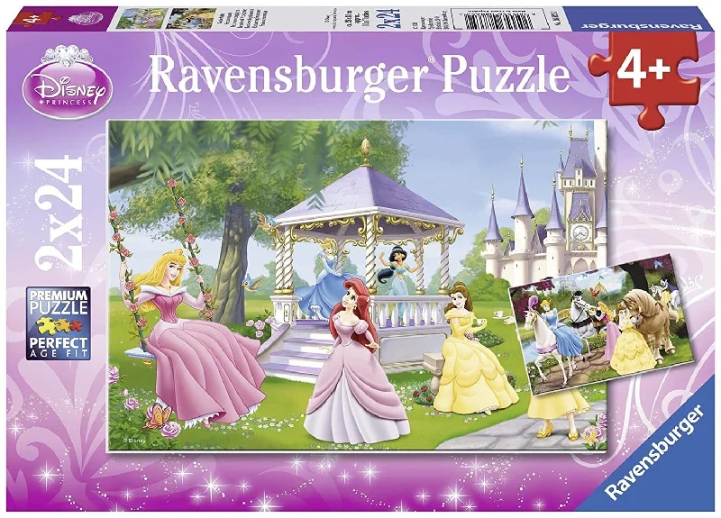 Ravensburger Puzzle 2x24pc Disney Magical Princesses