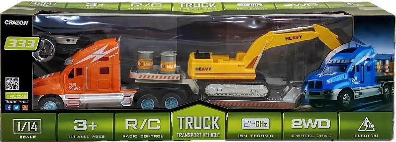 Remote Controlled RC Tractor Container Truck