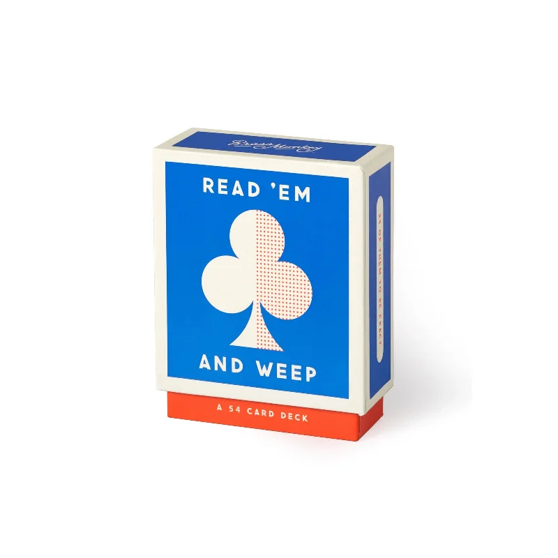 Fun gamesRead Em and Weep Playing Card Set