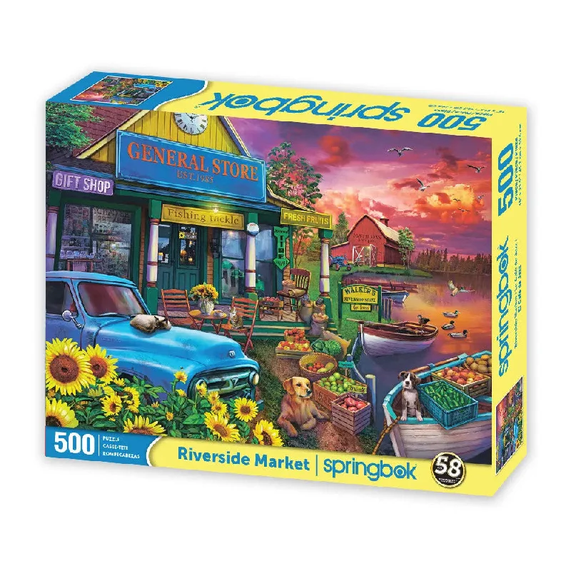 Riverside Market 500 Piece Puzzle