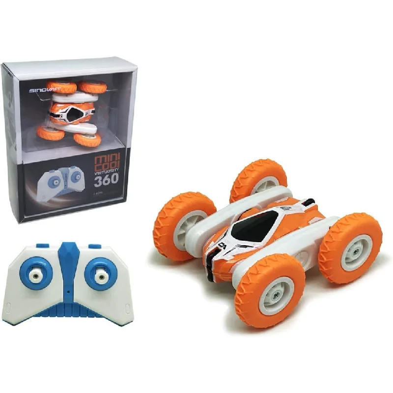 Durable toysSam Toys - Mini Rc Cool Virtuosity 360 Stunt 2 4 Ghz Car Swing Orange