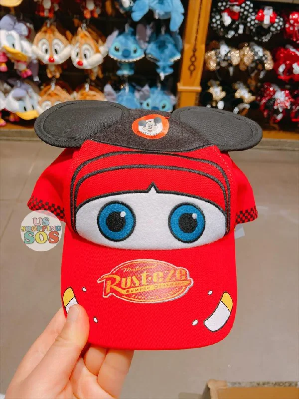 SHDL - Lightning McQueen x Mickey Mouse Ear Shaped Hat (Size: 54 to 58 cm)